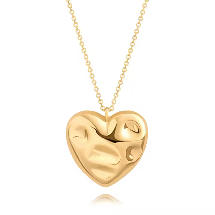 Collar con colgante de disco largo para mujer, cadena de suéter chapada en oro de 18 quilates, joyería de moda - 1