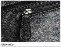 2025 nuevas de cuero bolso cruzado para hombres bolsos de trabajo Casual hombre bolso de mensajero negro bolso de hombre bolso de hombro de negocios Sling Pack - details 18