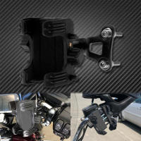Universal Handlebar Mount Phone Carrier Cellphone Device Holder Bracket Stand  For Harley Touring Sportster Dyna Softail V-Rod - details 0