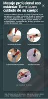 Pistola de Masaje Muscular MUKASI, Masajeadora de Tejido Profundo con 6 Niveles Ajustables, 1 Cabeza de Masaje, para Aliviar Dolor Muscular - details 10