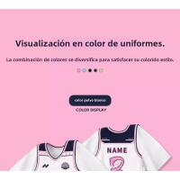 Camisetas de Baloncesto de Verano Secado Rápido Uniforme Deportivo de Dos Piezas para Niños y Chicas Equipo de Entrenamiento de Juego - details 16