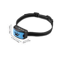 Collar de entrenamiento antiladridos para perros, dispositivo de Control de ladridos, recargable, resistente al agua, 7 niveles de sensibilidad, suministros para mascotas - details 5