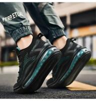 Zapatillas para correr para hombre, zapatillas informales con cojín de aire para primavera y otoño, nueva moda, transpirables, de fondo suave - details 8