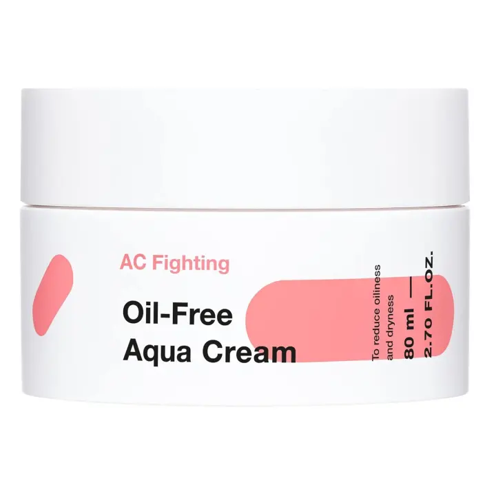 TIAM AC Fighting Gel hidratante de agua Aqua sin aceite para pieles grasas, crema calmante para imperfecciones, no graso, 2,7 Fl.Oz - 1