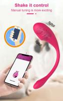 Leten Vibrador Inalámbrico Bluetooth G Spot Dildo Control Remoto de Aplicación - details 4
