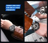 Reloj militar MEGIR de lujo de primera marca con cronógrafo deportivo, reloj de pulsera de cuarzo luminoso resistente al agua a la moda, reloj Masculino - details 21