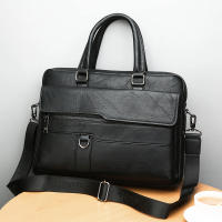 Bolsa De Hombro Para Oficina De Gran Capacidad Con Múltiples Bolsillos Resistente Al Agua Para Hombres Bolsa Bandolera Para Laptop Bolso De Negocios Para Comunicación - details 9