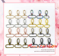 Meetee 30Pcs 16/20/25/32/38mm Bags Strap Metal Buckles Lobster Swivel Carabiner Snap Hook Clasp Collar KeyChain DIY Accessories - details 0