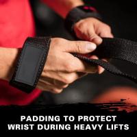 Tiras de Elevación de Pesas con Soporte de Muñeca Nuevas Tiras de Workout para Levantamiento de Pesas en Gimnasio - details 9