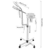 CNCEST 2en1 Estompa Facial con Lámpara de Magnificación 5X Ideal para Spa de Belleza en Salón, Cuidado de la Piel en Casa - details 1