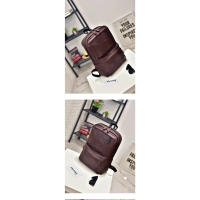 Mochilas de cuero PU impermeables, mochila escolar para hombre, bolsas de viaje para ordenador portátil de 14 pulgadas, alta capacidad - details 16