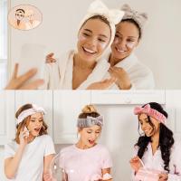 Bowknot Hair Wash Band, Maquillaje, Spa, Artículos para fiestas - details 2