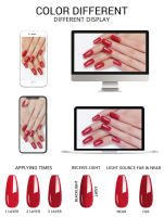 Esmalte de Uñas Clou Beaute 180 Colores Kit de Esmalte de Gel Semi Permanente 8ml 10pcs/Lote Botella de Vidrio UV Para Arte de Uñas Marca Clou Beaute Hecho en China Continental - details 10