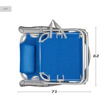 Conjunto 2 Sillas Pleg Alu 5pos 60x47x83cmc/cojin+asa - details 11