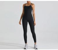 Monos de Yoga sin costuras para mujer, ropa deportiva informal de una pieza para entrenamiento, baile y gimnasio - details 14