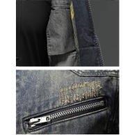 Chaquetas vaqueras de algodón para hombre, cortavientos Retro, ropa de moda, Otoño e Invierno - details 7