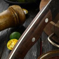 Cuchillo De Cocina Profesional WXCOO Forjado En Acero Inoxidable Mano Hecha Slicing De Carne Y Hueso Tradicional Longitud De Hoja 17.7 Cm - details 5