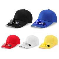 Gorra de béisbol con energía Solar para verano, gorro deportivo con ventilador para Senderismo y viajes, novedad - details 4