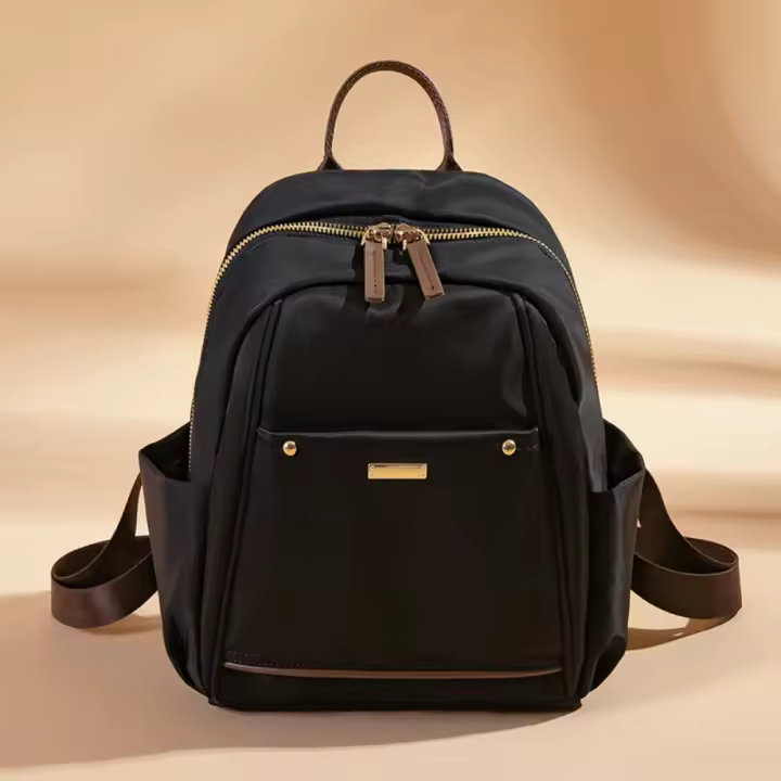 Mochila para mujer 2025 nueva moda Oxford lona mochila Commuter ocio viaje pequeña bolsa - 1
