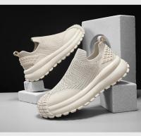 Zapatillas de deporte de los hombres de moda Flyknit transpirable Athletic Casual Shoes - details 16