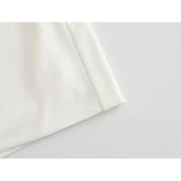 Vestido asimétrico drapeado elegante blanco para mujer, vestidos de fiesta - details 8