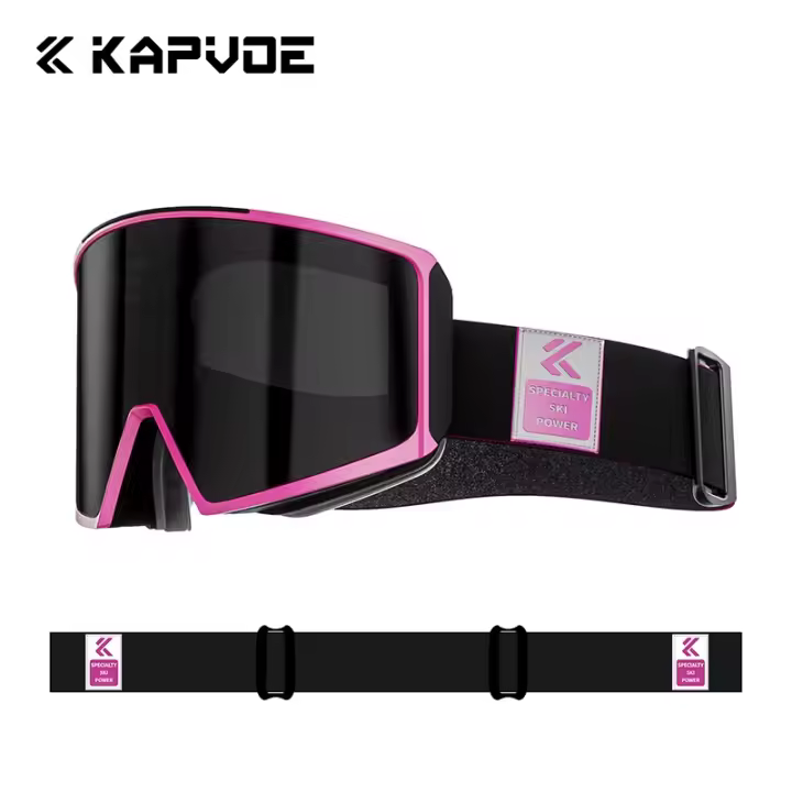 KAPVOE Gafas de Esquí Kit de Lente Anti-Niebla para Hombres y Mujeres Protección UV400 - 1
