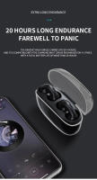 Auriculares inalámbricos transparentes con Clip para la oreja, cascos estéreo de graves Hifi, TWS, Bluetooth, con micrófono, cancelación de ruido - details 3