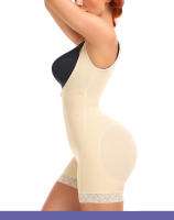 Slimming Shapewear for Women Postpartum Tummy Control Body Shaper Butt Lifter Bodysuit Zipper Open Bust Open Crotch Corset Fajas - details 16