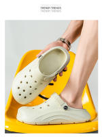 Agujero zapatos de los hombres de verano nuevo desgaste sandalias deportes zapatos de playa sandalias de los hombres de un pie medio bolsa de apoyo cabeza - details 8