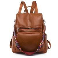 Mochila de cuero de alta calidad para mujer, bolso de hombro femenino Vintage, bolso de viaje antirrobo, Mochilas escolares para niñas - details 27