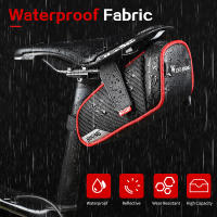 WEST BIKING-bolsa impermeable para herramientas de ciclismo, bolsa reflectante para tija de sillín trasero, cesta para bicicleta de montaña y carretera - details 0