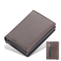 Cartera de Cuero de Calidad para Hombre, Cartera RFID Antirrobo, Billetera para Hombre,regalos para hombres - details 2