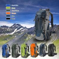 Mochila deportiva impermeable de 50L ideal para senderismo, montañismo, expediciones de camping y viajes - details 6