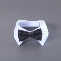 Pajarita ajustable para caballero y mascota, corbata decorativa a la moda para el cuello de mascota, bufanda cómoda de algodón para perro, fotografía - details 4