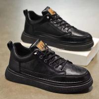 Nueva marca internacional de alta calidad y asequible 44 zapatos deportivos de cuero clásicos para hombres bajos Priec - details 6