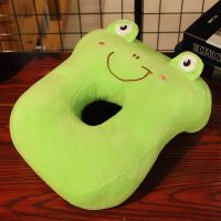 Cómoda almohada de felpa para siesta con dibujos animados, Agujero hueco, patrón de animales, almohada de descanso para escritorio, almohada para dormir reparador resistente al desgaste para oficina - details 10