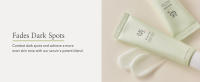 Fades dark spots, brightening serum. Even skin-tone