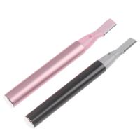 Tijeras Eléctricas de Cejas Prácticas Mini Afeitadora Portátil Accesorio de Eliminación de Vello para Mujeres 2 Colores - details 7