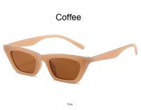 Gafas De Sol estilo ojo De gato Vintage para mujer, gafas De Sol negras con tonos Retro, gafas De Sol cuadradas con montura pequeña a la moda para mujer - details 6