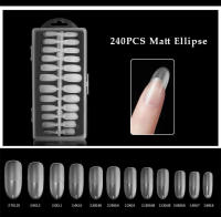 Puntas de uñas postizas de 240 unidades por lote/caja Herramientas de manicura de extensión rápida francesa Marca Clou Beaute - details 17
