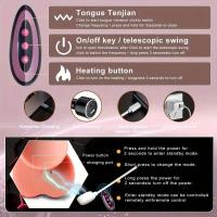 Leten-vibrador telescópico consolador Anal, masturbación vaginal, juegos para adultos, pene erótico femenino, juguetes sexuales, realista, calentado - details 5