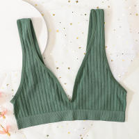 Sujetador Sin Costuras De Profundo Escote Para Mujer Lencería Sexy Sin Aros De Espalda Baja Bragas Dormir Sujetador Push up Unisex Crop Top - details 21