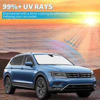 Parasol Delantero para Coche, Protector Solar para Coche, SUV, Camionetas, Todoterrenos, 142x80 cm - details 0