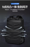 Mochila premium de gran capacidad para hombres, bolsa de ordenador, bolsa de viaje para viajeros de negocios, mochila multifuncional USB - details 11