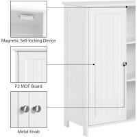 baño Independiente Armario de Almacenamiento con Puerta Doble y Estante Ajustable baño Sala - details 4