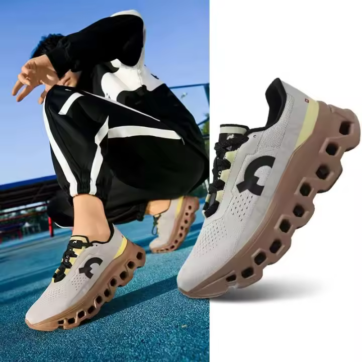 Logotipo de Dropshipping, ligero y transpirable para zapatos deportivos informales para hombre con estilo para caminar - 1