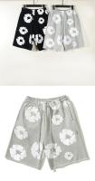 Pantalones Cortos de Verano para Hombre con Estampado Floral Cintura Elástica con Cordón, Bolsillos Sueltos Ideal para Playa, Vacaciones, Deportes, Casa - details 9