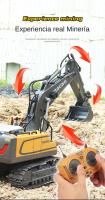Excavadora RC de Aleación con 11 Canales y Carga para Niños, Vehículo de Construcción, Juguete - details 2