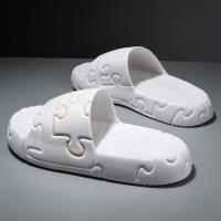 Zapatillas de plataforma para hombre, zapatillas suaves, zapatillas de EVA para mujer, chanclas de moda, zapatos para exteriores, zapatillas informales de verano para parejas - details 2