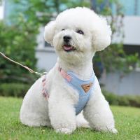 Conjunto de Correa de arnés para cachorros Correa de pecho transpirable para perros y gatos - details 23